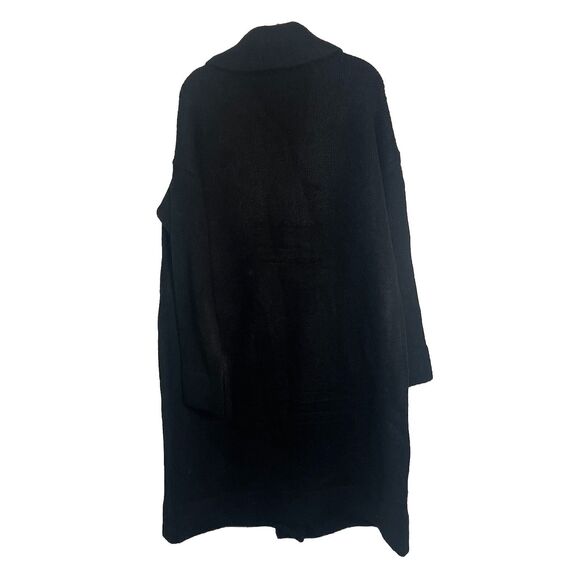 Show Me Your MuMu Sweater Women’s Medium Melrose Jacket Black Knit Duster - Picture 4 of 10